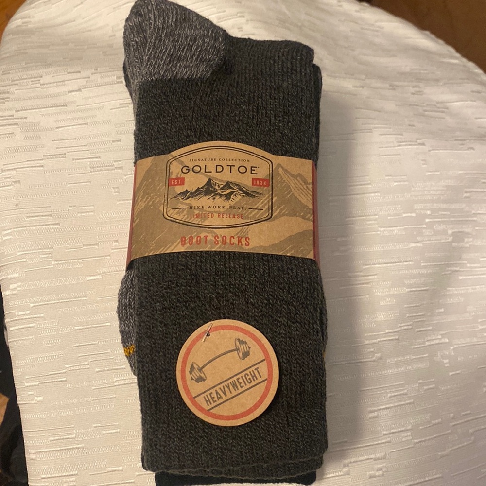 Gold Toe Heavyweight Crew Socks 2 Pack